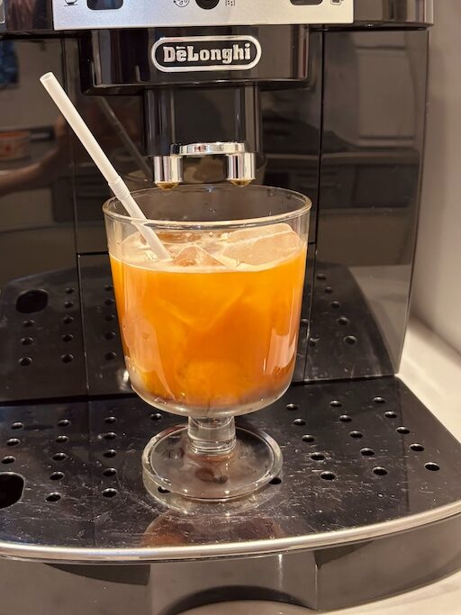 マグニフィカSで淹れたアイスコーヒー
