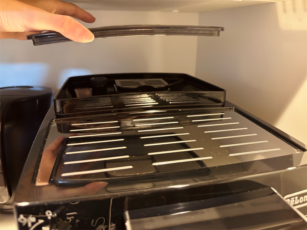 マグニフィカSのホッパー部分の画像